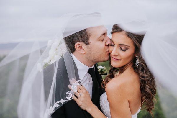 Wedding couple at Sanctuary