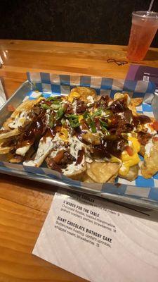 Loaded brisket chips