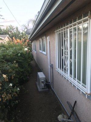 Ductless mini split install Clairemont