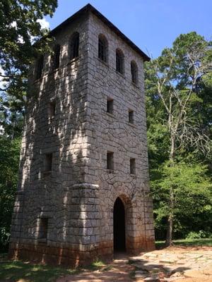 Granite tower, climb to the top for better views!