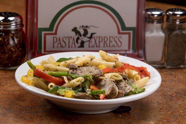 This is my Dad's favorite, Sausage, Peppers and onions!