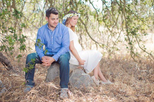 Maternity shoot at the Santa Rosa Plateau Ecological Reserve.