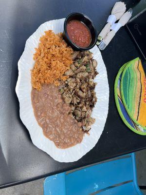 Carnitas plate