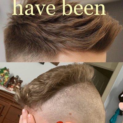 Nightmare haircut!!