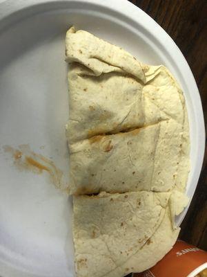 Very Four Cheese Quesadilla - Chicken