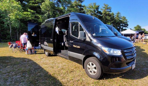 Pro Limo at the Xfinity Center for the Dave Matthews Band