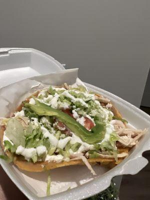 Chicken Tostada