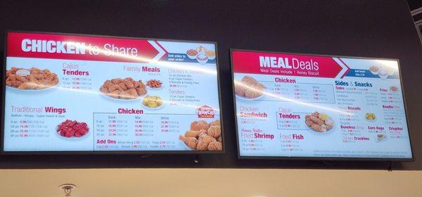 Krispy Krunch Chicken Menu