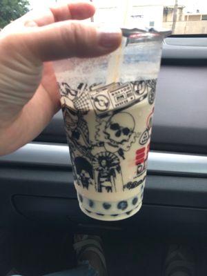 Large drinks come with boba included ($6.50)