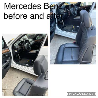 Mercedes-Benz E series before and after