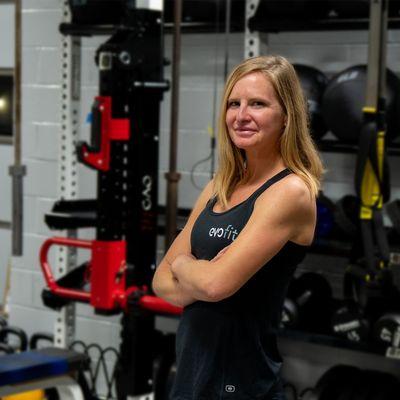 Meet Sarah!  One of our certified personal trainers.