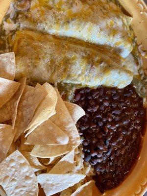 Enchiladas suizas. Good