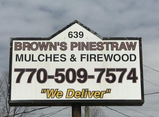 Brown's Pinestraw