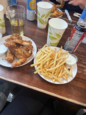 Chicken Tenders and French Fries