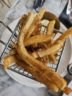 Za'atar Fries with truffle aioli