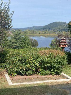 View from our window of the Connecticut River