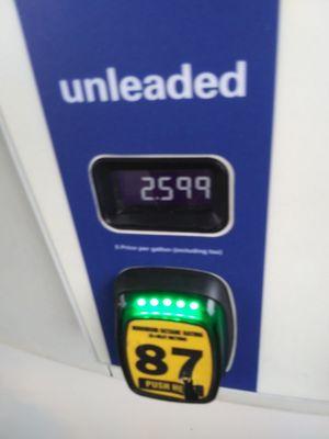 Current gas prices