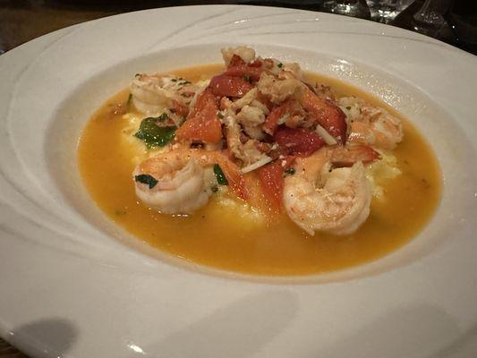 Seafood risotto