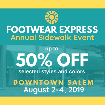 Annual Sidewalk Event - August 2nd-4th, 2019