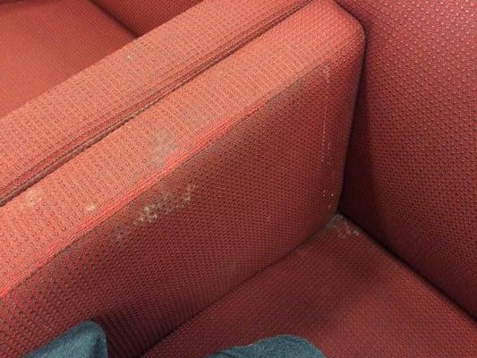 This is how all the chairs look..... So gross.