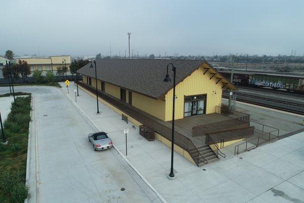 Opened in 1873, The Southern Pacific Freight Depot is the oldest surviving commercial building in Salinas.