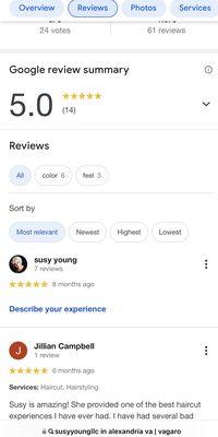 Reviews from Google My Business