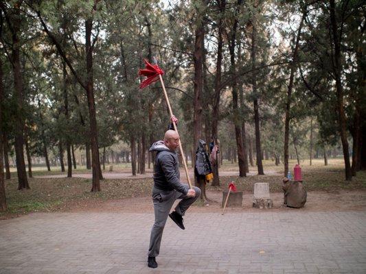 Master Ni, Temple of Heaven, Beijing