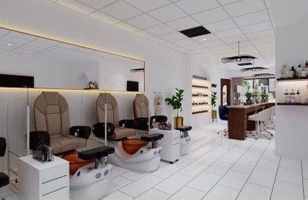 Pedicure area