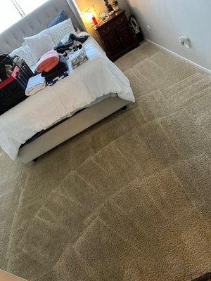 Bedroom floor looks amazing!