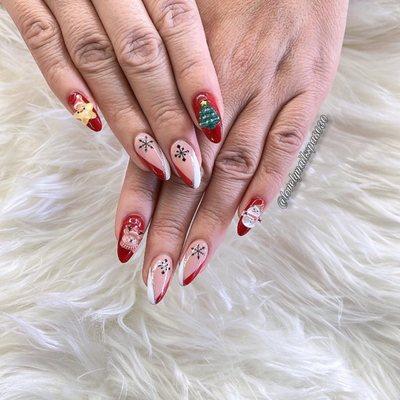 FIND OUR INSTAGRAM PAGE FOR MORE DESIGNS AT @lovelynailsspa8030!!! #thankyoucustomers