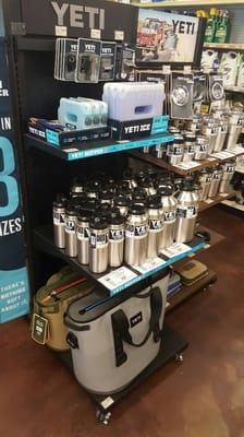 Full line of Yeti Coolers, cups and so much more!