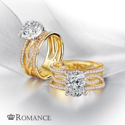 New engagement ring design from our Romance Collection