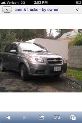 2008 Chevy aveo