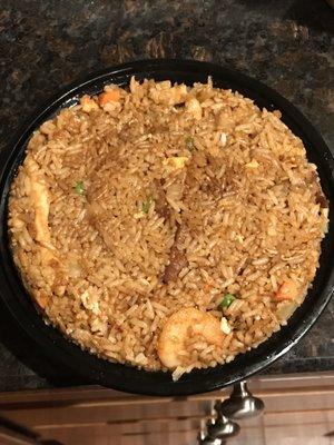 Delivery- Dinner Combination Fried Rice