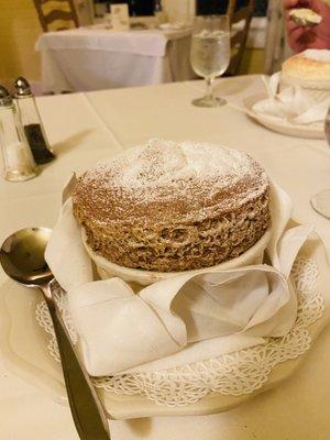 Chocolate soufflé