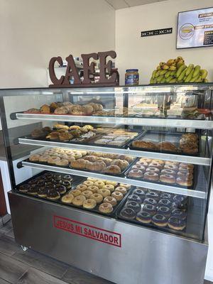 Donuts, sandwiches, pastries