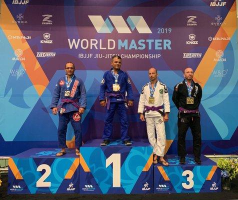 2019 Masters World BJJ Competition, 2nd Place