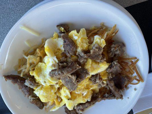 Sausage Egg & Cheese Bowl