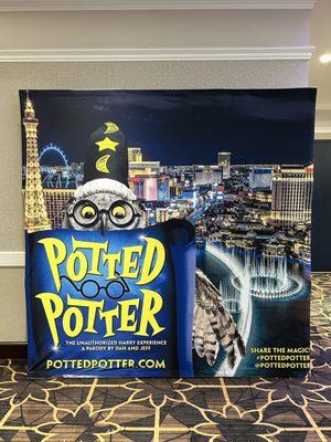 Potted Potter sign