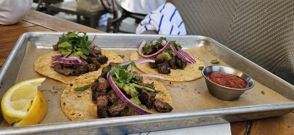 Steak tacos