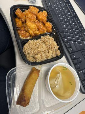 Lunch Orange Chicken