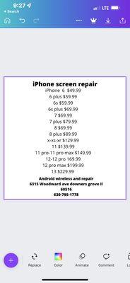 iPhone repair