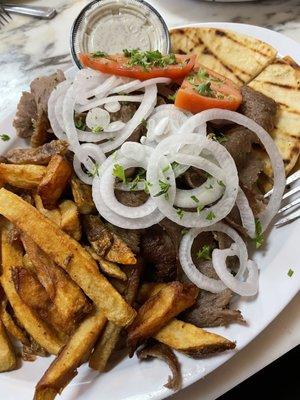 Gyro platter