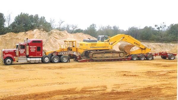 Equipment Hauling Tampa Florida