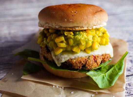 Check out  the menu for vegetarian options. Featured: Quinoa Burger -- packed with flavor and protein.