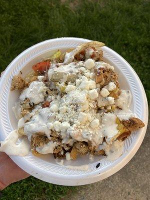 Gyro Chicken Fry Bowl