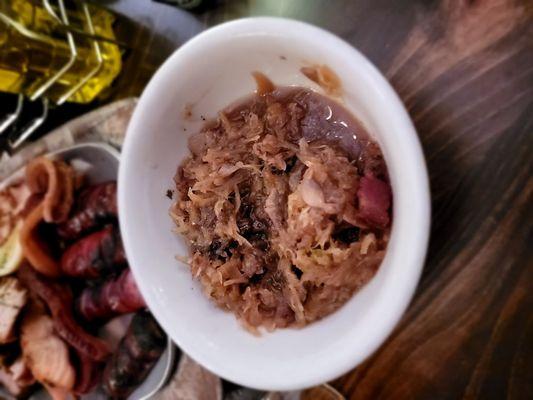 Hunter's Stew (aka Bigos.) Tasty. Could be more spiced but reasonably priced