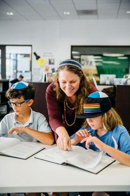 Students are taught to ask questions about everything, even Judaism. Our goal is conversation.