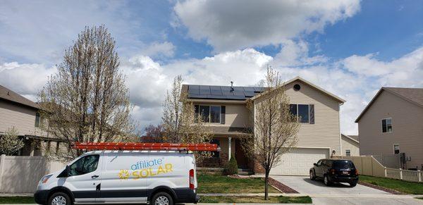 Affiliate Solar 5.89 kW Installation.