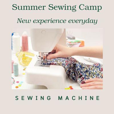 Sewing machine 101, beginner, intermediate, advance classes for kids and adults